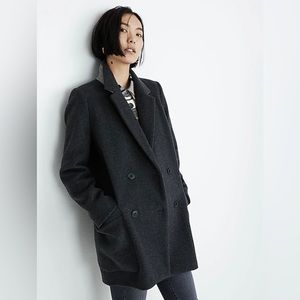 Madewell Hollis Double-Breasted Coat